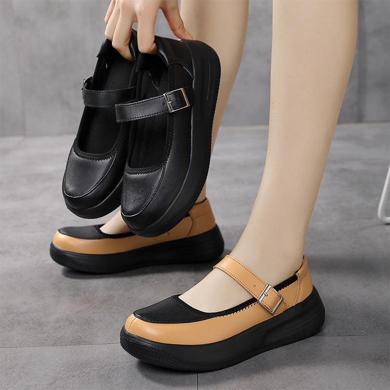 Damen Elegante und bequeme Mary Jane Ballerinas