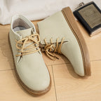 Damen Bequeme Ankle Boots mit hochgezogenem Kragen und rutschfester Sohle