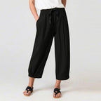Damen Luftige Freizeithose mit verstellbarem Bund R&B