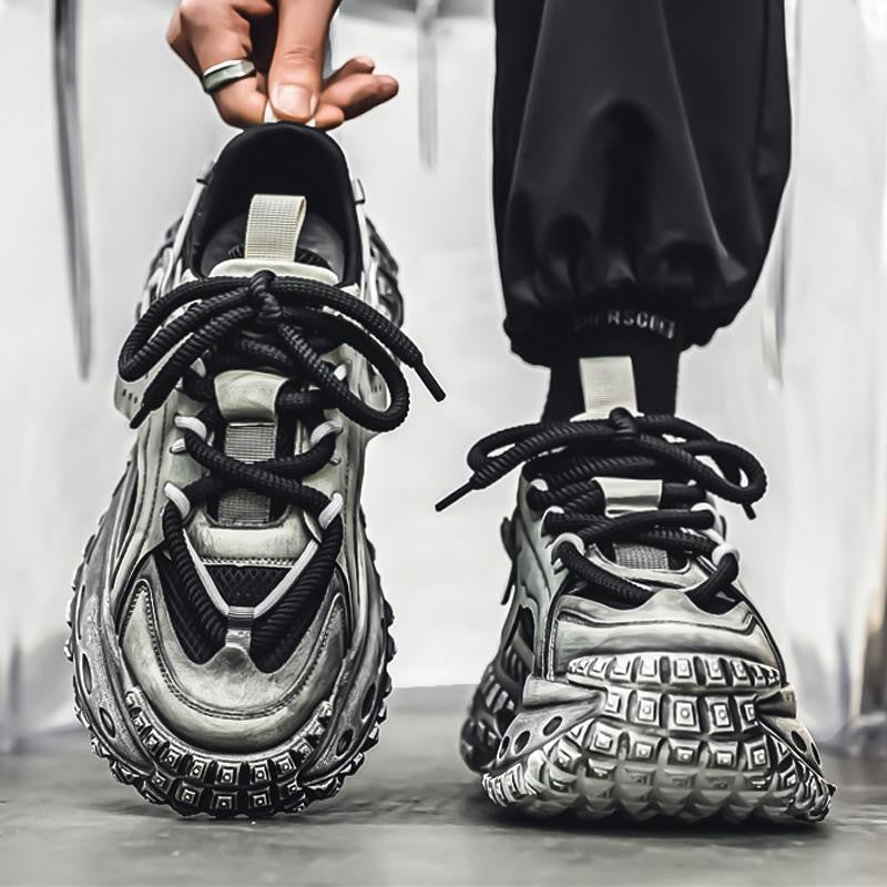 Damen Sportliche Sneakers mit innovativem Sohlenprofil und atmungsaktiver Mesh-Konstruktion