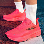 Damen Hochleistungs-Laufschuhe mit atmungsaktivem Mesh-Obermaterial und dämpfender Sohle
