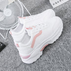 Damen Sportliche Sneakers mit atmungsaktiver Mesh-Oberfläche und gepolsterter Sohle