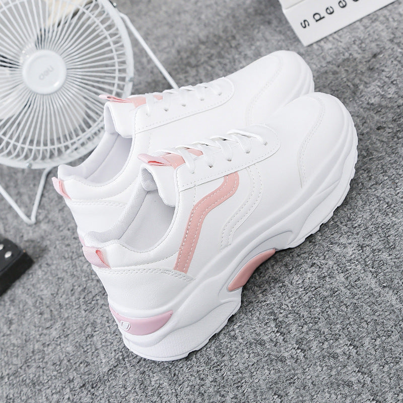 Damen Sportliche Sneakers mit atmungsaktiver Mesh-Oberfläche und gepolsterter Sohle