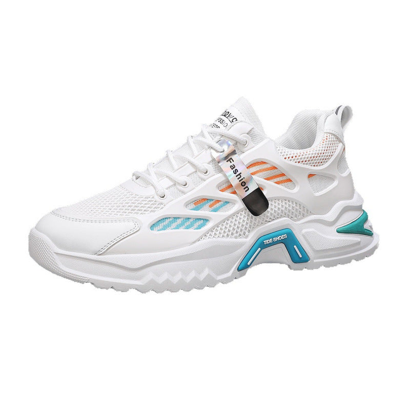 Damen Sportliche Sneakers mit atmungsaktiver Mesh-Oberfläche R&B
