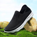 Damen Atmungsaktive Slip-On Freizeitschuhe mit flexiblem Obermaterial