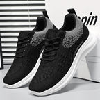 Damen Sportliche Sneakers mit atmungsaktivem Mesh-Obermaterial und dämpfender Sohle R&B