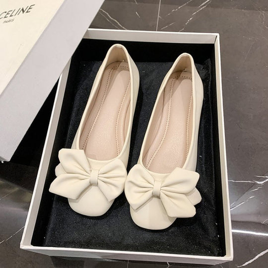 Damen Ballerinas mit eleganter Schleifenverzierung R&B