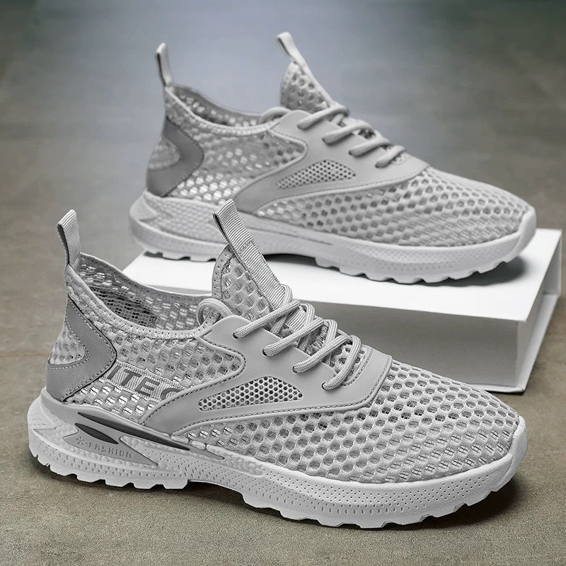 Damen Atmungsaktive Freizeitsneakers mit flexibler Sohle und leichter Mesh-Oberfläche