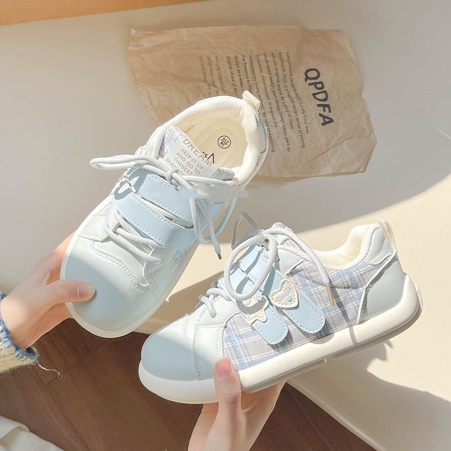 Damen Bequeme Sneaker mit praktischen Klettverschlüssen und atmungsaktiver Netzstruktur R&B