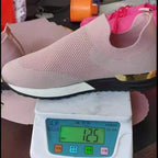 Damen Atmungsaktive Slip-On Sneakers mit modischem Design