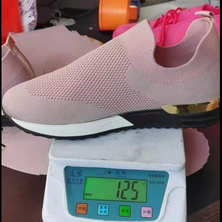Damen Atmungsaktive Slip-On Sneakers mit modischem Design