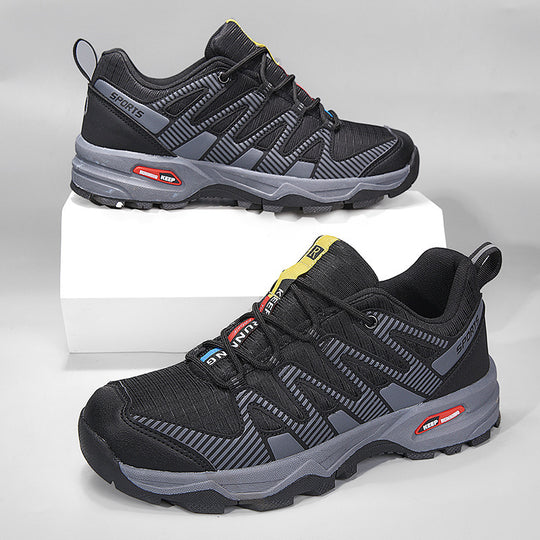 Damen Sportliche Trailrunning-Schuhe mit atmungsaktiver Oberflächenstruktur und rutschfester Sohle R&B