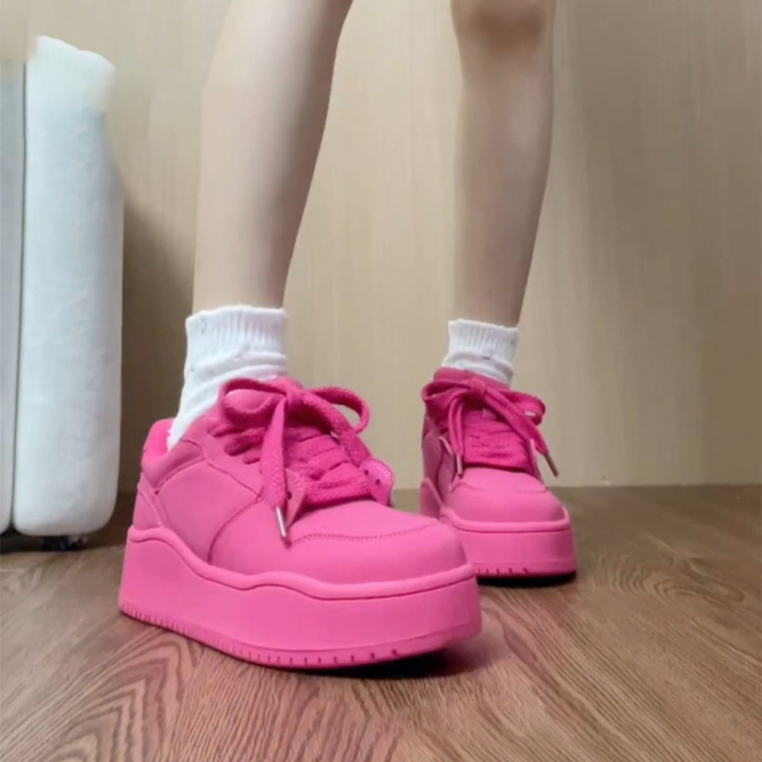 Damen Plattform Sneakers R&B