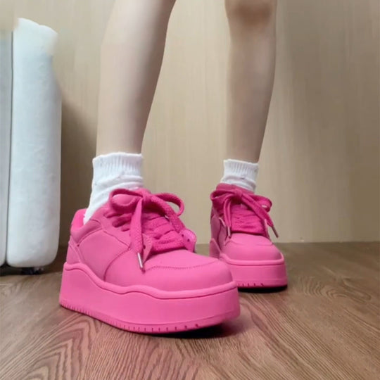 Damen Plattform Sneakers R&B