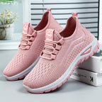 Damen Atmungsaktive Freizeitsneaker mit elastischer Passform und dämpfender Sohle R&B
