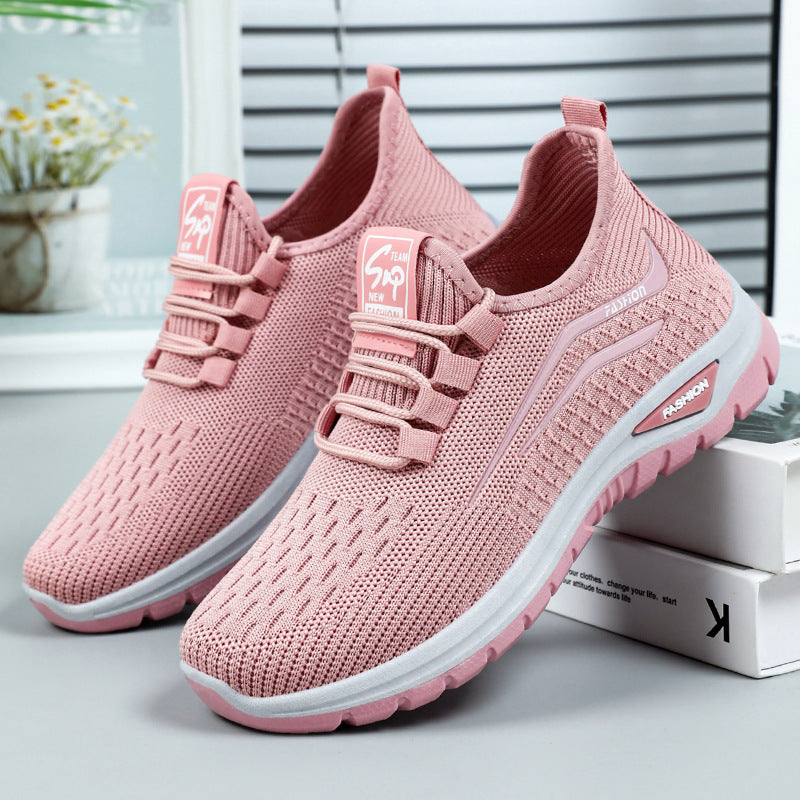Damen Atmungsaktive Freizeitsneaker mit elastischer Passform und dämpfender Sohle R&B