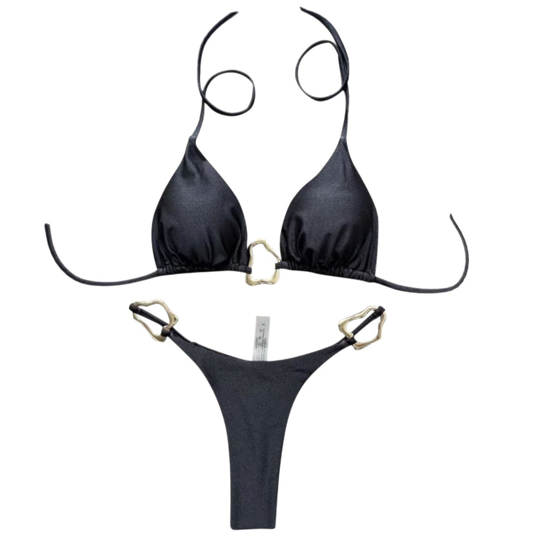 Damen Triangel-Bikini mit luxuriösen Akzenten R&B