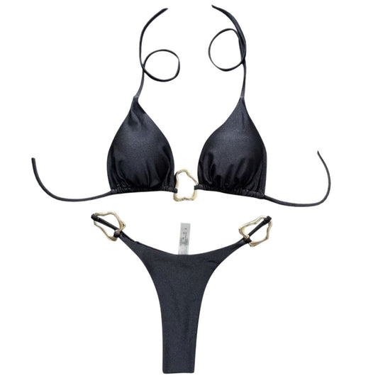 Damen Triangel-Bikini mit luxuriösen Akzenten R&B