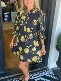 Damen Blusenkleid R&B