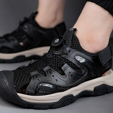 Damen Sportliche Wasserschuhe mit atmungsaktiver Mesh-Oberfläche und praktischer Schnellschnürung R&B