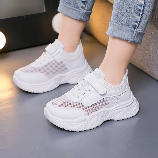 Damen Sneakers mit atmungsaktivem Obermaterial und rutschfester Laufsohle R&B