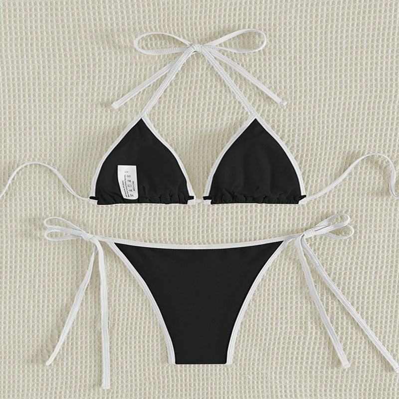 Damen Triangel-Bikini mit verstellbaren Bändern R&B