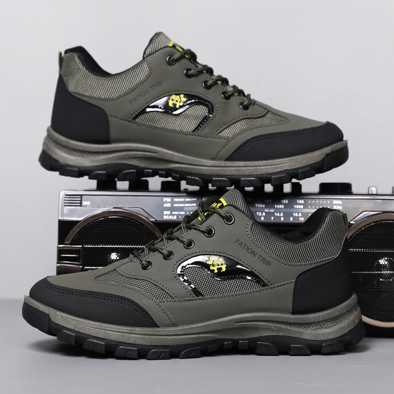 Damen robuste Wander-Trekking-Schuhe mit rutschfester Sohle von R&B