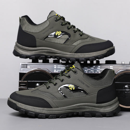 Damen robuste Wander-Trekking-Schuhe mit rutschfester Sohle von R&B