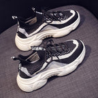 Damen Sportliche Sneakers mit atmungsaktivem Mesh-Obermaterial R&B
