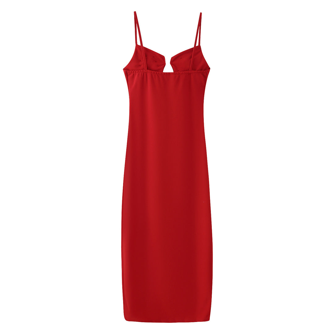 Damen Maxikleid mit floralen Applikationen und elegantem Schnitt R&B