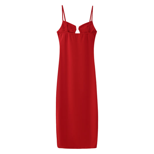 Damen Maxikleid mit floralen Applikationen und elegantem Schnitt R&B