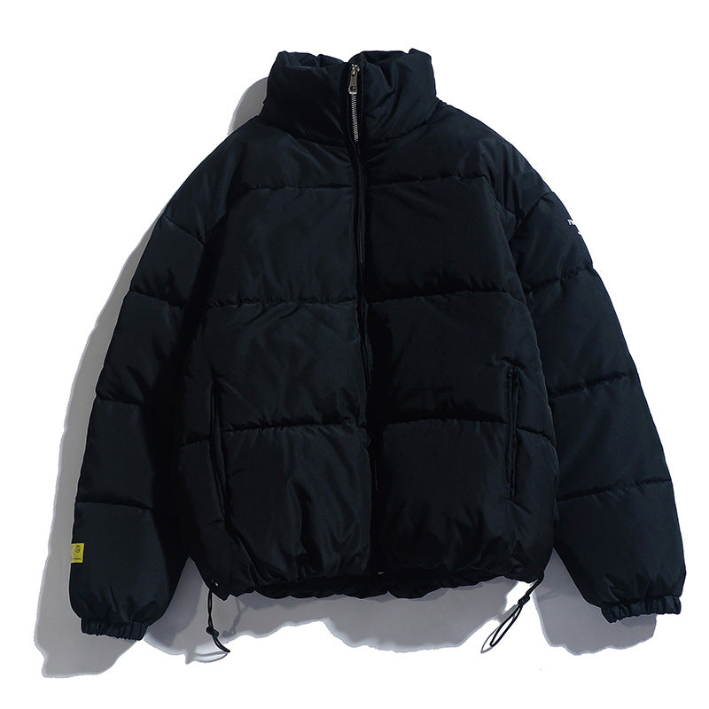 Damen modische Steppjacke mit hohem Kragen und praktischen Taschen R&B
