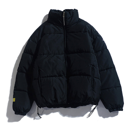 Damen modische Steppjacke mit hohem Kragen und praktischen Taschen R&B