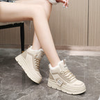 Damen hochmodische Sneaker mit kuscheligem Innenfutter und rutschfester Sohle R&B