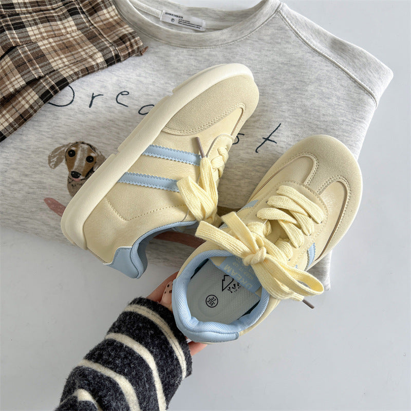 Damen Sportliche Sneakers mit atmungsaktiver Netzstruktur und bequemer Dämpfung R&B