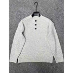 Damen Feinstrickpullover mit Knopfdetails R&B