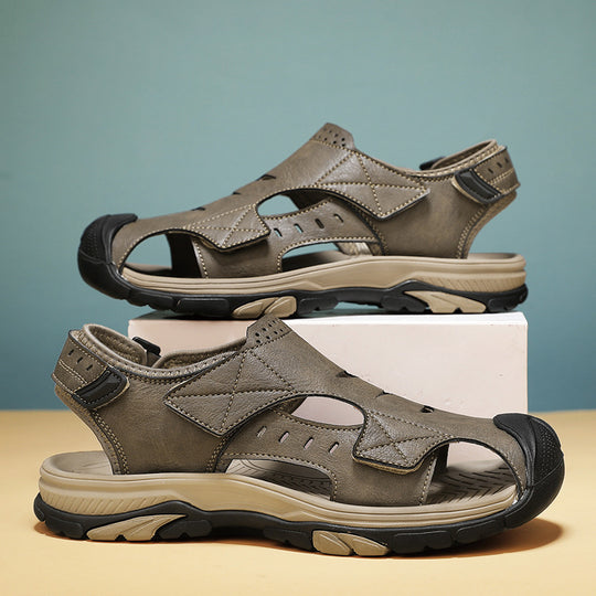 Damen Sportliche Aquasandalen mit verstellbaren Riemen und rutschfester Sohle R&B