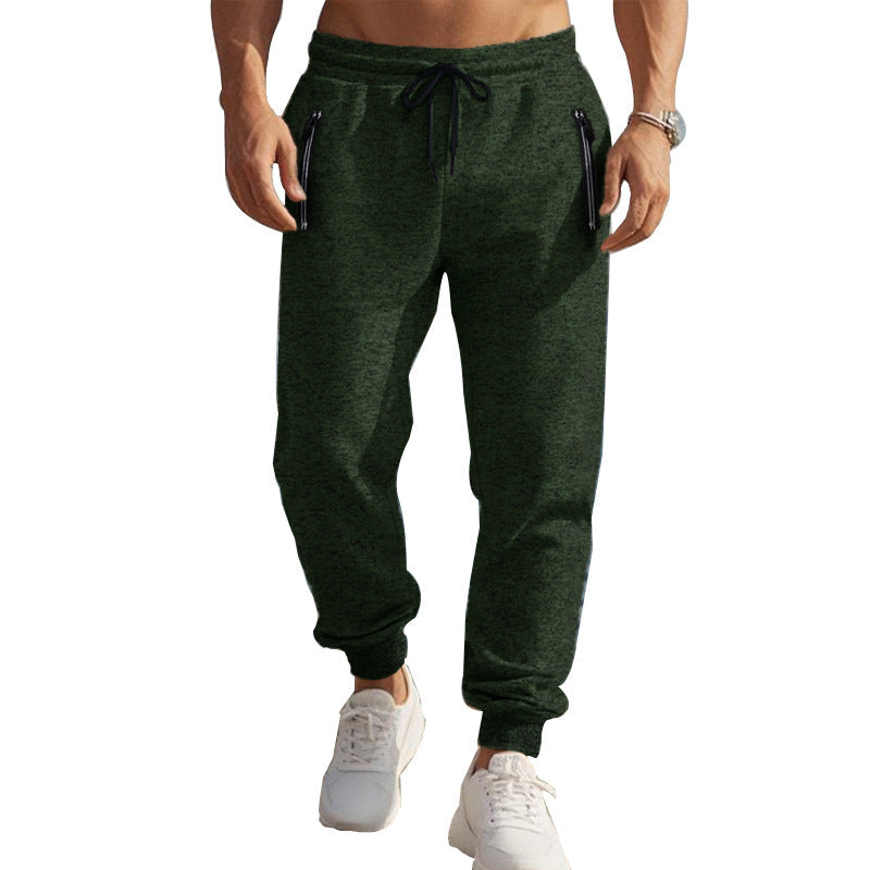 Herren Sportliche Jogginghose mit seitlichen Reißverschlusstaschen