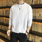Herren lässiger Sweatshirt mit kontrastierendem Saum R&B