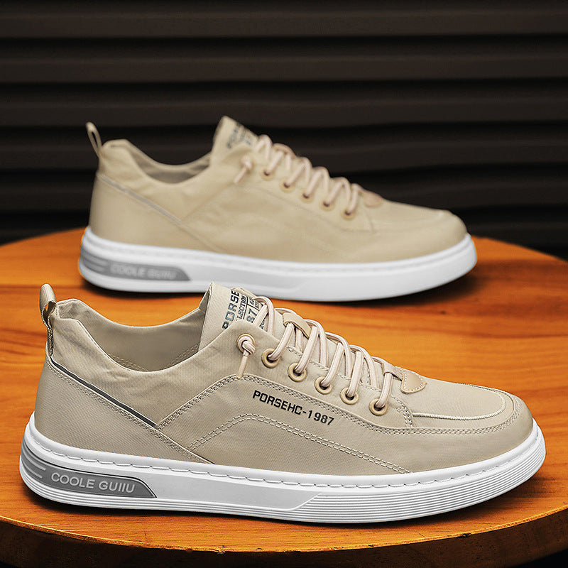 Damen Sportliche Sneakers mit atmungsaktiver Oberflächenstruktur und robustem Sohlenprofil R&B
