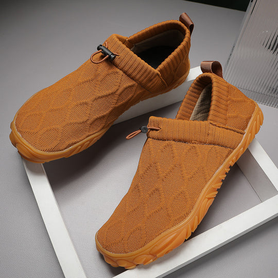 Damen Atmungsaktive Slip-On Sneakers mit flexiblem Obermaterial und rutschfester Sohle R&B