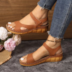 Damen Komfortable Zehentrenner-Sandalen mit ergonomischem Fußbett und modischem Riemendesign R&B