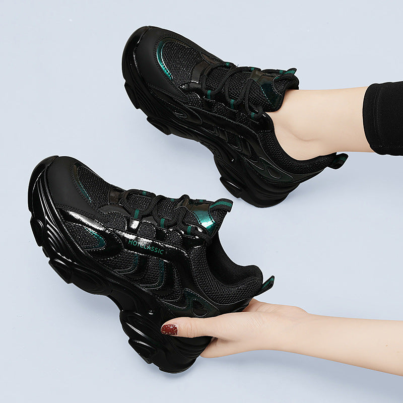 Damen Sportliche Sneakers mit atmungsaktiver Struktur und stoßdämpfender Sohle R&B