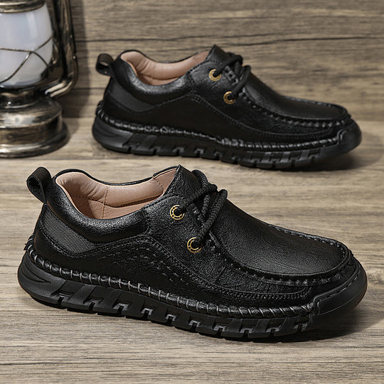 Herren Bequeme und robuste Schnürschuhe mit rutschfester Sohle R&B