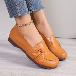 Damen Bequeme Ballerinas mit eleganter Schleifen-Applikation R&B
