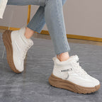 Damen High-Top Sneakers mit isolierendem Fleece-Futter und rutschfester Laufsohle R&B