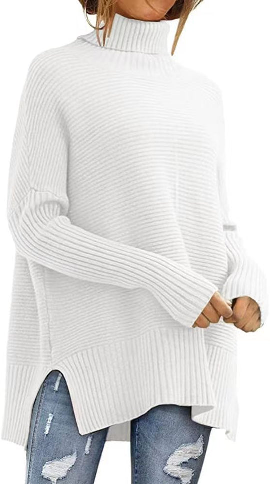 Damen Kuscheliger Rollkragenpullover R&B