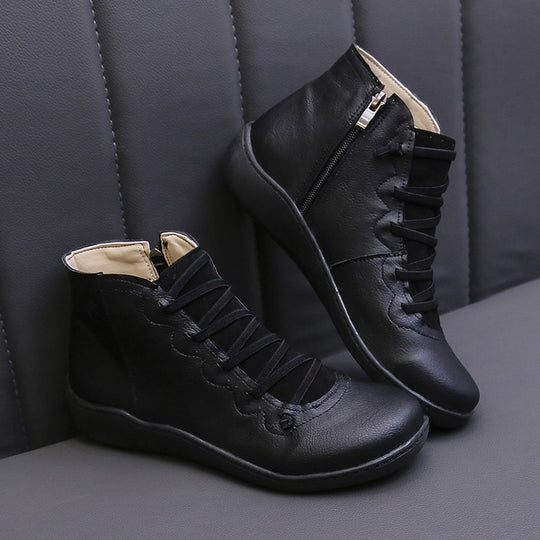 Damen Sportliche High-Top Sneakers aus hochwertigem mit Reißverschluss und flexiblem Design R&B