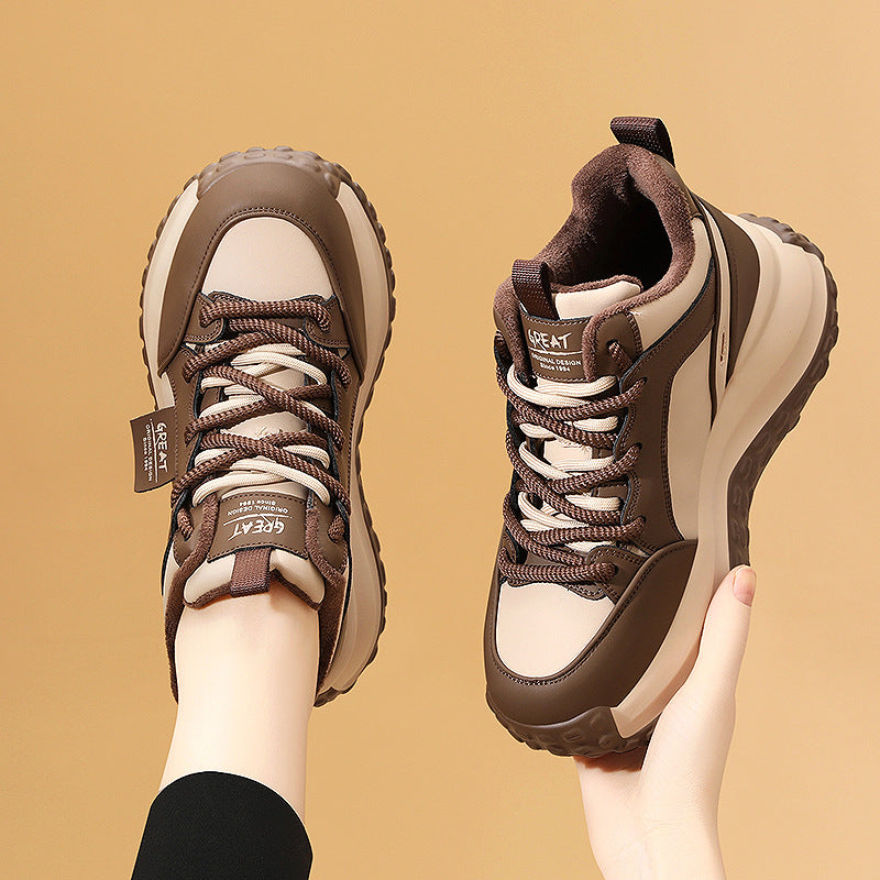 Damen Sportliche Chunky Sneaker mit dämpfender Außensohle R&B