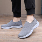 Damen Slip-On Sneakers mit atmungsaktivem Strick-Obermaterial R&B